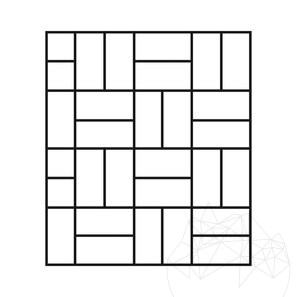 Шлайфан мрамор Перлато 61 x 30.5 x 1.2 см