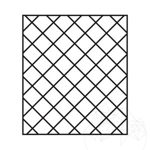 Напречно рязан опесъчен травертин Ноче 10 x 10 x 1 см