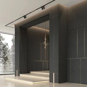 Плочи от камък Black Crystal Velvet Design 2 см