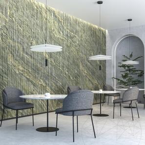 Плочи от камък Rainbow Green Lineal Design 3 см