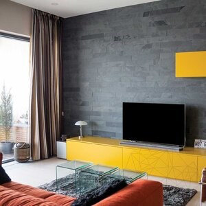 Антикиран шистов камък Неро 60 х 10 х 1 см