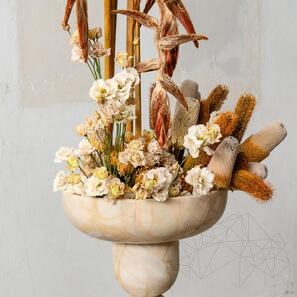 Мивка Аврора от доломит Сънсет