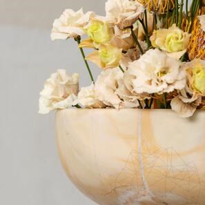 Мивка Аврора от доломит Сънсет