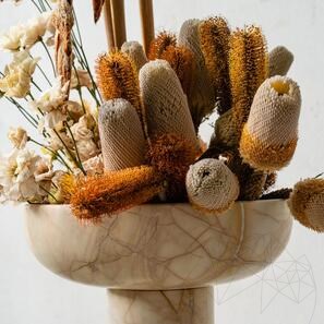 Мивка Аврора от доломит Сънсет