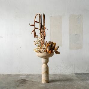 Мивка Аврора от доломит Сънсет