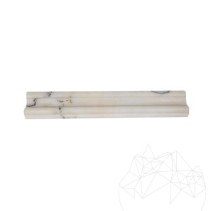 Фриз от мрамор Калаката Лилак М17 4.8 x 30.5 см