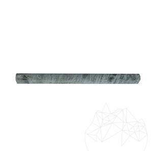 Теос Зелен мрамор M2, корниз, 2 x 2,3 x 30,5 cm