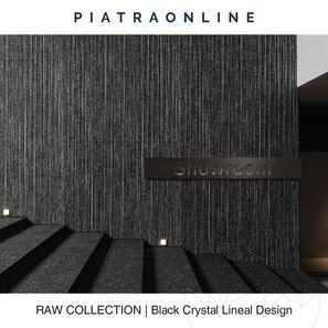 Плочи от камък Black Crystal Lineal Design 2 см
