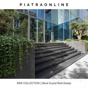 Плочи от камък Black Crystal Rock Design 3 см