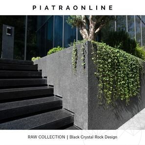 Плочи от камък Black Crystal Rock Design 3 см