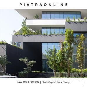 Плочи от камък Black Crystal Rock Design 3 см