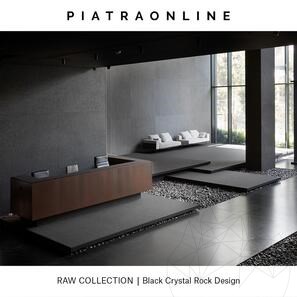 Плочи от камък Black Crystal Rock Design 2 см