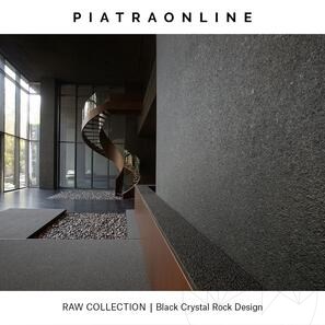 Плочи от камък Black Crystal Rock Design 2 см