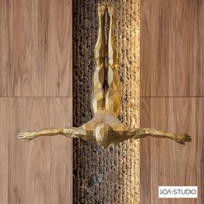 Плочи от камък Black Diamond Lineal Extreme Dark Design 2 см