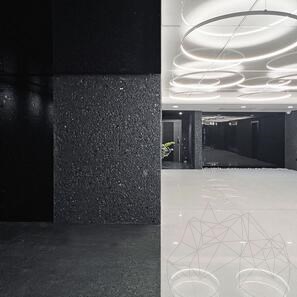 Плочи от камък Black Diamond Lineal Extreme Dark Design 2 см