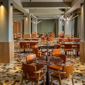 Кръгла маса Ø900 мм x 20 мм Полиран черешов мрамор Levanto