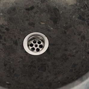 Мивка от сив мрамор Чепо RS-24