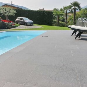 Синтерован камък L'ALTRA PIETRA Colosseo Basalt Grau, 60 X 60 X 2 см, R11 - Външни плочки (нехлъзгащи се) 