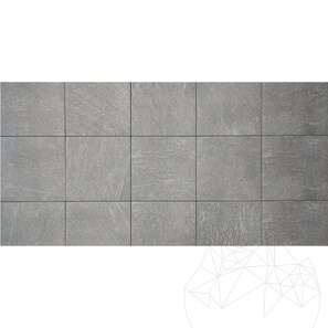 Синтерован камък L'ALTRA PIETRA Colosseo Silvergrau, 60 X 60 X 2 см, R11 - Външни плочки (нехлъзгащи се) 