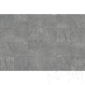 Синтерован камък L'ALTRA PIETRA Museo Ardesia Grigia, 60 X 60 X 2см, R11 - Външни плочки (нехлъзгащи се) 