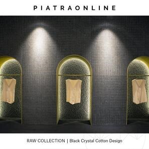 Плочи от камък Black Crystal Cotton Design 2 см