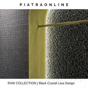 Плочи от камък Black Crystal Lava Design 2 см