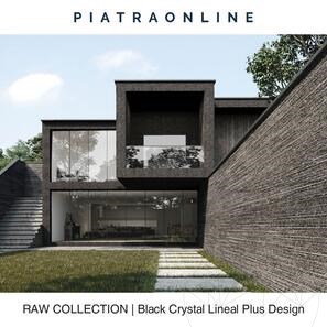 Плочи от камък Black Crystal Lineal Plus Design 2 см