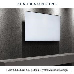 Плочи от камък Black Crystal Microdot Design 2 см