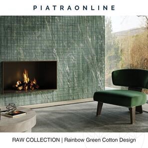 Плочи от камък Rainbow Green Cotton Design 2 см