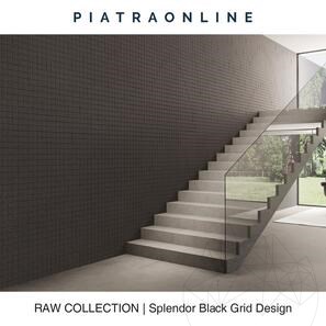Плочи от камък Splendor Black Grid Design 3 см