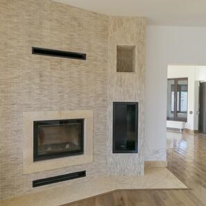 Опесъчена мозайка от травертин Класик Бамбук 1.5 x 7.5 cm