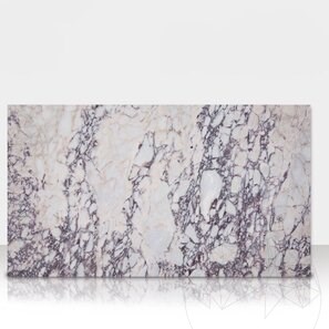 Полиран мрамор Арабескато Виолет 60 x 30 x 2 см (прозирен)
