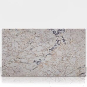 Полиран мрамор Арабескато Виолет 60 x 30 x 2 см (прозирен)