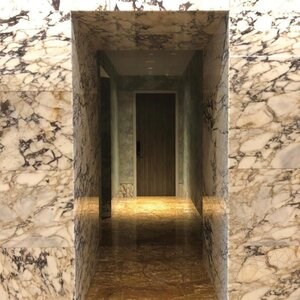 Полиран мрамор Арабескато Виолет 60 x 30 x 2 см (прозирен)