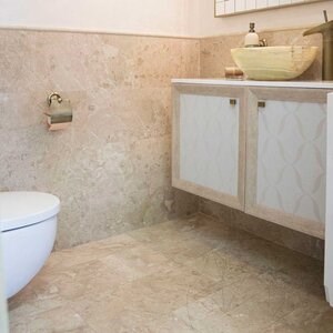 Полиран мрамор Капучино 60 x 30 x 1.2 см