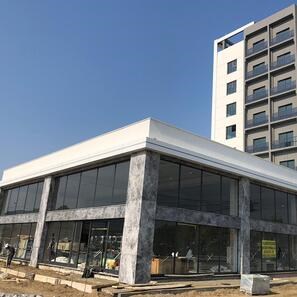 Сив полиран мрамор Тундра 122 x 61 x 2 см