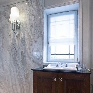Полиран мрамор Волакас 60 х 30 х 2 см икономичен