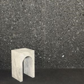  Странична маса Archy от сив мрамор Тундра