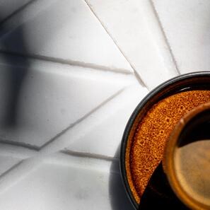 Мрамор Ню Йорк Геометрични форми, 15 x 30 см