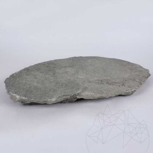 Японски градински стъпки от цепен шистов камък с чукнати ръбчета Кавала 