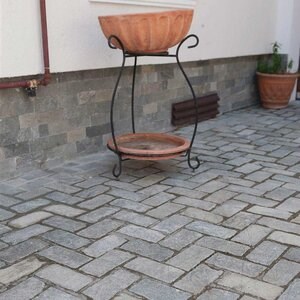 Цепени павета от шистов камък Кавала 20 x 10 x 3-5 см (1 тон = 9 -11 кв.м.)