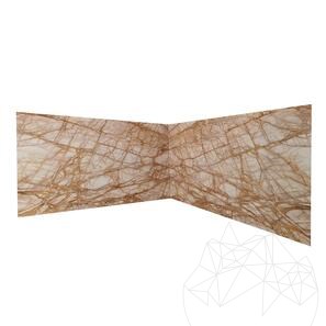 Полирани фаши доломит Сънсет 2 см