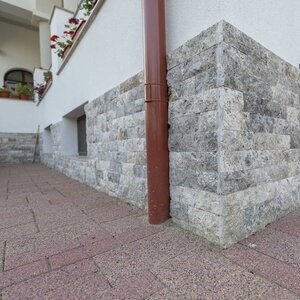 Травертин Силвър глиц 7.5 см х L х 2.2 см