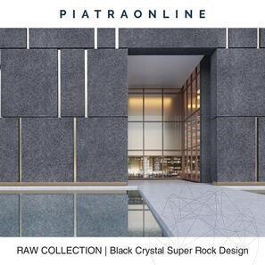 Плочи от камък Black Crystal Super Rock Design 3 см