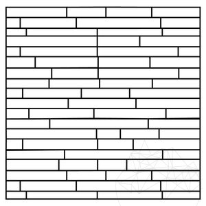 Облицовъчно пано за стена от бронзов кварцит 15 x 60 см