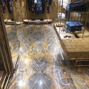 Полирани фаши мрамор Златно Небе 2 см