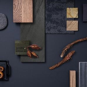 Облицовъчно 3D пано от мраморни тапети SKIN Rain Forest Brown 60 х 15 см с 3М лепило на гърба