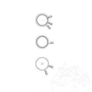 Мивка за баня Тао Вертиго от мрамор Чепо 45 x 85 см