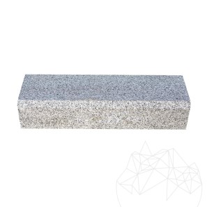 Гранитен бордюр Бианко Сардо (рязан и скосен 1L) 10 x 15 x 50 см