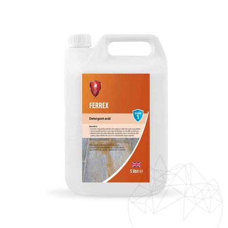 LTP Profesional Ferrex, препарат за премахване на ръжда от гранит, гнайс и пясъчник , 5 л